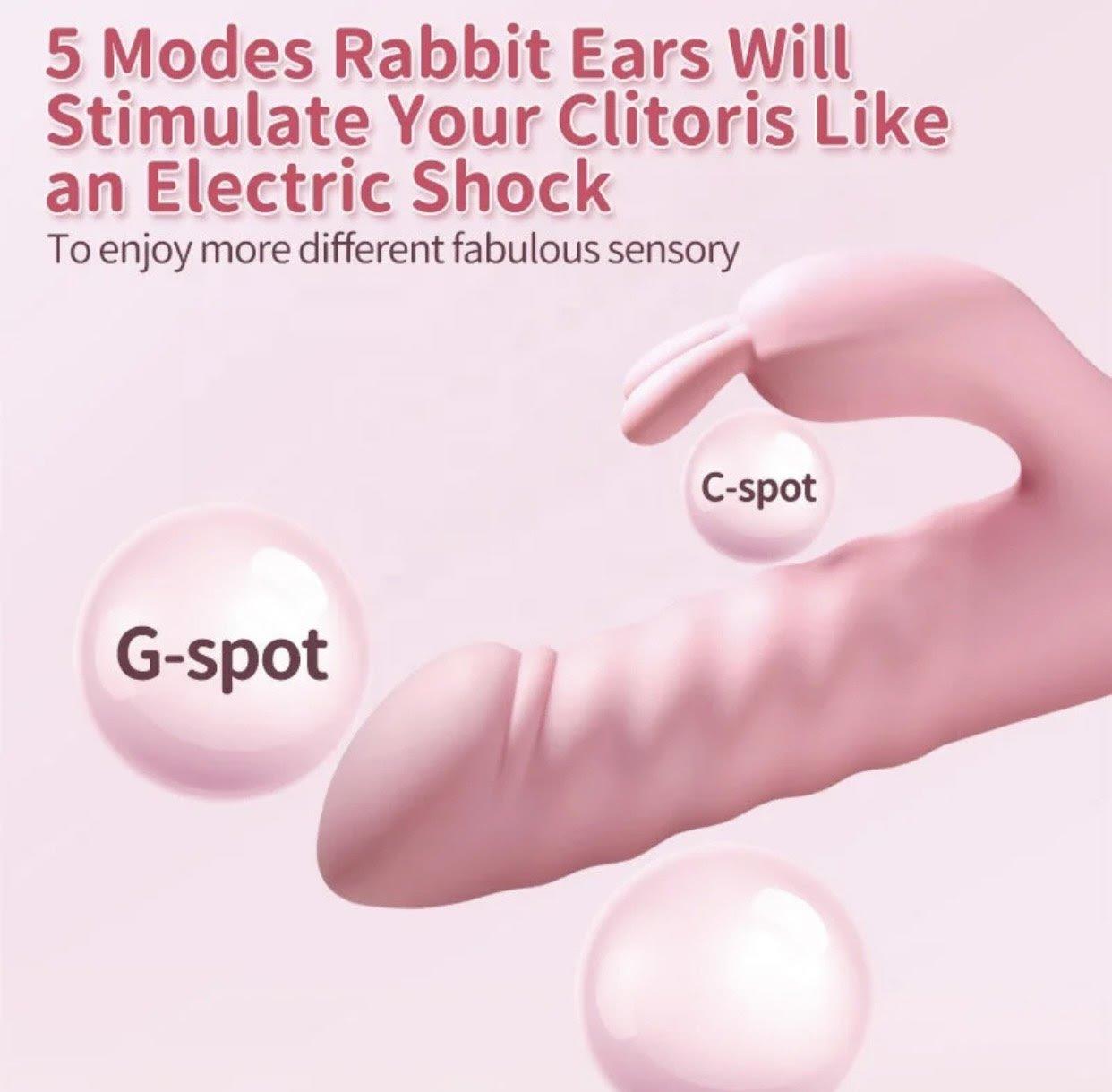 Bunny - Thrusting Rabbit Vibrator - NRN Specialties