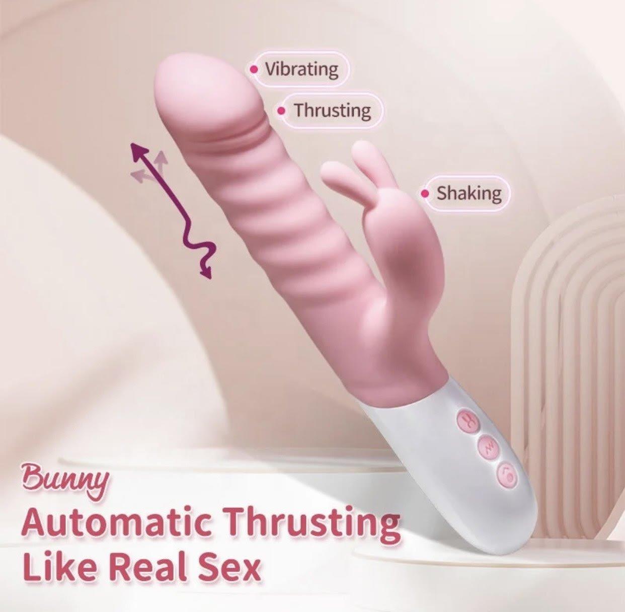 Bunny - Thrusting Rabbit Vibrator - NRN Specialties