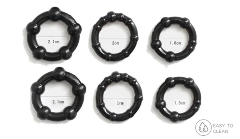 NRN’s Original 3 Piece Cock Ring Set - NRN Specialties