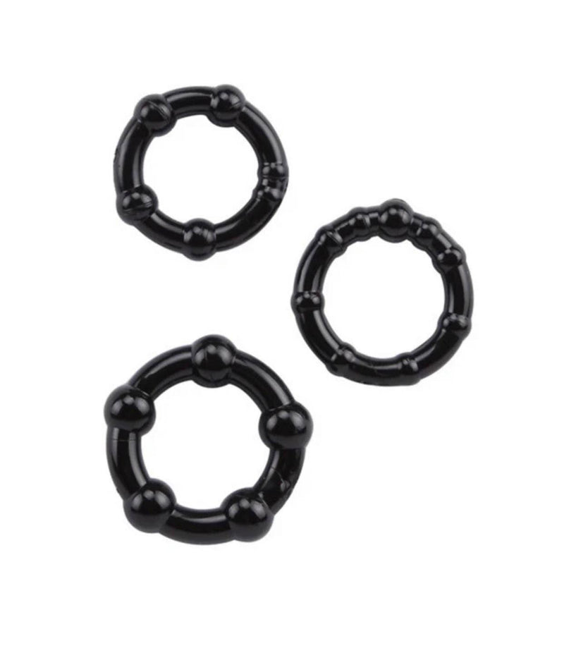 NRN’s Original 3 Piece Cock Ring Set - NRN Specialties
