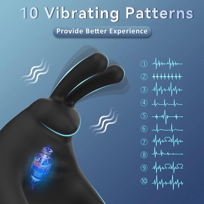 Couples Enhancer - Vibrating Rabbit Ring